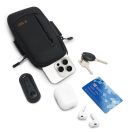 Tech-Protect M6 univerzális tartó / táska, futáshoz / sportoláshoz / túrázáshoz, fekete-narancs