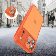   Tech-Protect Magmat Apple iPhone 17 Pro hátlap tok, Matte Cosmic, narancs