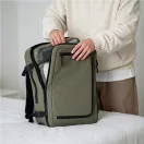 Tech-Protect Defender S50 utazó táska, Ryanair / Wizzair kompatibilis, 20L, 40x20x25cm, olívazöld