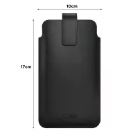   Tech-Protect SM65 univerzális telefon tok, 6-6,9col, fekete-piros
