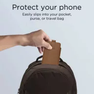 Tech-Protect SM65 univerzális telefon tok, 6-6,9col, barna