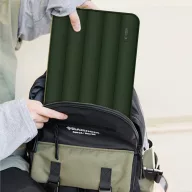   Tech-Protect Puffy univerzális laptop táska / tartó, ütéscsillapító habréteggel, plüss béléssel, 15-16col, zöld