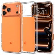   Spigen Ultra Hybrid T MagFit Apple iPhone 17 Pro tok, MagSafe, Glossy Orange, narancs