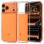 Spigen Ultra Hybrid T MagFit Apple iPhone 17 Pro tok, MagSafe, Glossy Orange, narancs