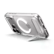  Spigen Ultra Hybrid S MagFit Apple iPhone 17 Pro tok, MagSafe, Clear White, átlátszó-fehér