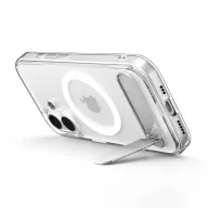   Spigen Ultra Hybrid S MagFit Apple iPhone 17 tok, MagSafe, Clear White, átlátszó-fehér