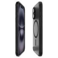   Spigen Ultra Hybrid T MagFit Apple iPhone 16 tok, MagSafe, Frost Black, fekete