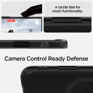   Spigen Ultra Hybrid T MagFit Apple iPhone 16 tok, MagSafe, Frost Black, fekete