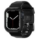 Spigen Rugged Armor Pro Apple Watch 9 / 8 / 7 / 6 / SE ( 3 / 2 / 1 Gen) 44mm / 45mm tok, fekete