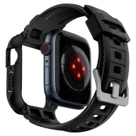   Spigen Rugged Armor Pro Apple Watch 9 / 8 / 7 / 6 / SE ( 3 / 2 / 1 Gen) 44mm / 45mm tok, fekete