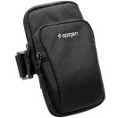 Spigen Dynamic Shield A702 karra rögzíthető telefon tartó, táska, karpánt 6,9" átmérőig, fekete