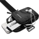 Spigen Dynamic Shield A702 karra rögzíthető telefon tartó, táska, karpánt 6,9" átmérőig, fekete