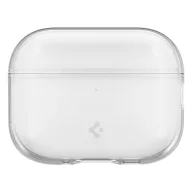   Spigen Liquid Crystal Apple Airpods Pro 3 szilikon tok, csuklópánttal, Crystal Clear, átlátszó