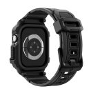 Spigen Rugged Armor Pro 2 Apple Watch 10-11 (42 mm) szíj / tok, Matte Black, fekete