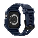 Spigen Rugged Armor Pro 2 Apple Watch 10-11 (42 mm) szíj / tok, Navy Blue, sötétkék