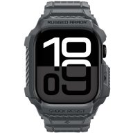   Spigen Rugged Armor Pro 2 Apple Watch 10-11 (46 mm) szíj / tok, Dark Gray, sötétszürke
