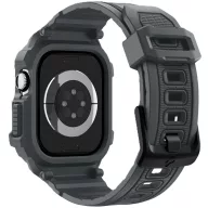   Spigen Rugged Armor Pro 2 Apple Watch 10-11 (46 mm) szíj / tok, Dark Gray, sötétszürke