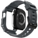 Spigen Rugged Armor Pro 2 Apple Watch 10-11 (46 mm) szíj / tok, Dark Gray, sötétszürke