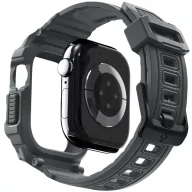   Spigen Rugged Armor Pro 2 Apple Watch 10-11 (46 mm) szíj / tok, Dark Gray, sötétszürke