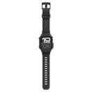Spigen Rugged Armor Pro 2 Apple Watch 10-11 (46 mm) szíj / tok, Matte Black, fekete