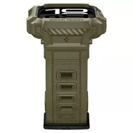   Spigen Rugged Armor Pro 2 Apple Watch 10-11 (46 mm) szíj / tok, Vintage Khaki, zöld