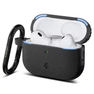   Spigen Vault Apple AirPods Pro 3 tok, karabinerrel, Matte Black, fekete