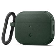   Spigen Vault Apple AirPods Pro 3 tok, karabinerrel, Midnight Green, sötétzöld