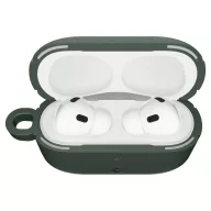   Spigen Vault Apple AirPods Pro 3 tok, karabinerrel, Midnight Green, sötétzöld