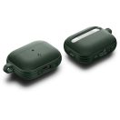 Spigen Vault Apple AirPods Pro 3 tok, karabinerrel, Midnight Green, sötétzöld