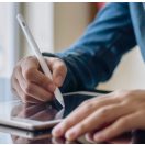 Uniq Pixo Lite 2 Apple Pencil, mágneses kapacitív ceruza, fekete