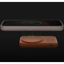 Uniq Lyden Lexa Fast Wireless USB-C PD Powerbank / külső akkumulátor, MagSafe, kompakt, 5000mAh, Dallas Black, fekete