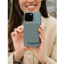 Uniq Lyden Lexa Fast Wireless USB-C PD Powerbank / külső akkumulátor, MagSafe, kompakt, 5000mAh, Blush Pink, rózsaszín