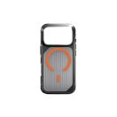 Uniq Combat Active Magclick Apple iPhone 17 Pro Max MagSafe tok, fekete-narancs