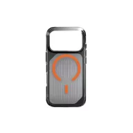   Uniq Combat Active Magclick Apple iPhone 17 Pro Max MagSafe tok, fekete-narancs