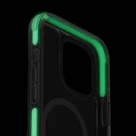   Uniq Combat Active Luminous Magclick Apple iPhone 16 Pro Max MagSafe tok, átlátszó-fehér (világítós)