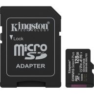  Kingston Canvas Select Plus micro SD kártya, 128GB, SDSC3, fekete