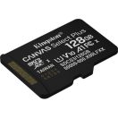 Kingston Canvas Select Plus micro SD kártya, 128GB, SDSC3, fekete