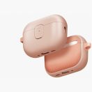 Uniq Clyde Apple AirPods Pro 3 tok karabinerrel, rózsaszín