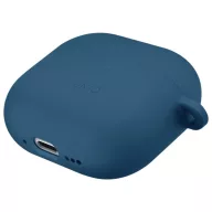   Uniq Iridescia Apple Airpods 5 / Airpods 4 tok karabinerrel, fülakasztóval, kék