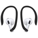 Uniq Iridescia Apple AirPods 4 tok karabinerrel, fülakasztóval, narancs