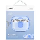 Uniq Glase Pro Apple AirPods Pro 2 tok karabinerrel, kék