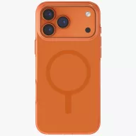   Uniq Clario Magclick Apple iPhone 17 Pro Max MagSafe tok, narancs