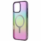 Uniq Hybrid Iridescia iPhone 16 Pro Magsafe tok, színes-sötét (holographic)