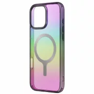   Uniq Hybrid Iridescia iPhone 16 Pro Magsafe tok, színes-sötét (holographic)