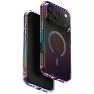   Uniq Hybrid Iridescia iPhone 17 Pro Max Magsafe tok, színes-sötét (holographic)