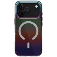   Uniq Hybrid Iridescia iPhone 17 Pro Max Magsafe tok, színes-sötét (holographic)