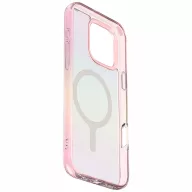   Uniq Hybrid Iridescia iPhone 16 Pro Magsafe tok, színes-rózsaszín (prism)