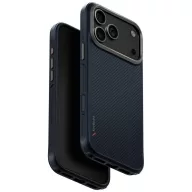   Uniq Keva Magclick Apple iPhone 17 Pro Max MagSafe Aramid tok, sötétkék