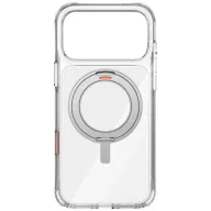   Uniq Swivix Apple iPhone 17 Pro tok 360 fokban állítható kitámasztóval, átlátszó