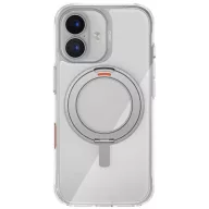  Uniq Swivix Apple iPhone 17 tok 360 fokban állítható kitámasztóval, átlátszó